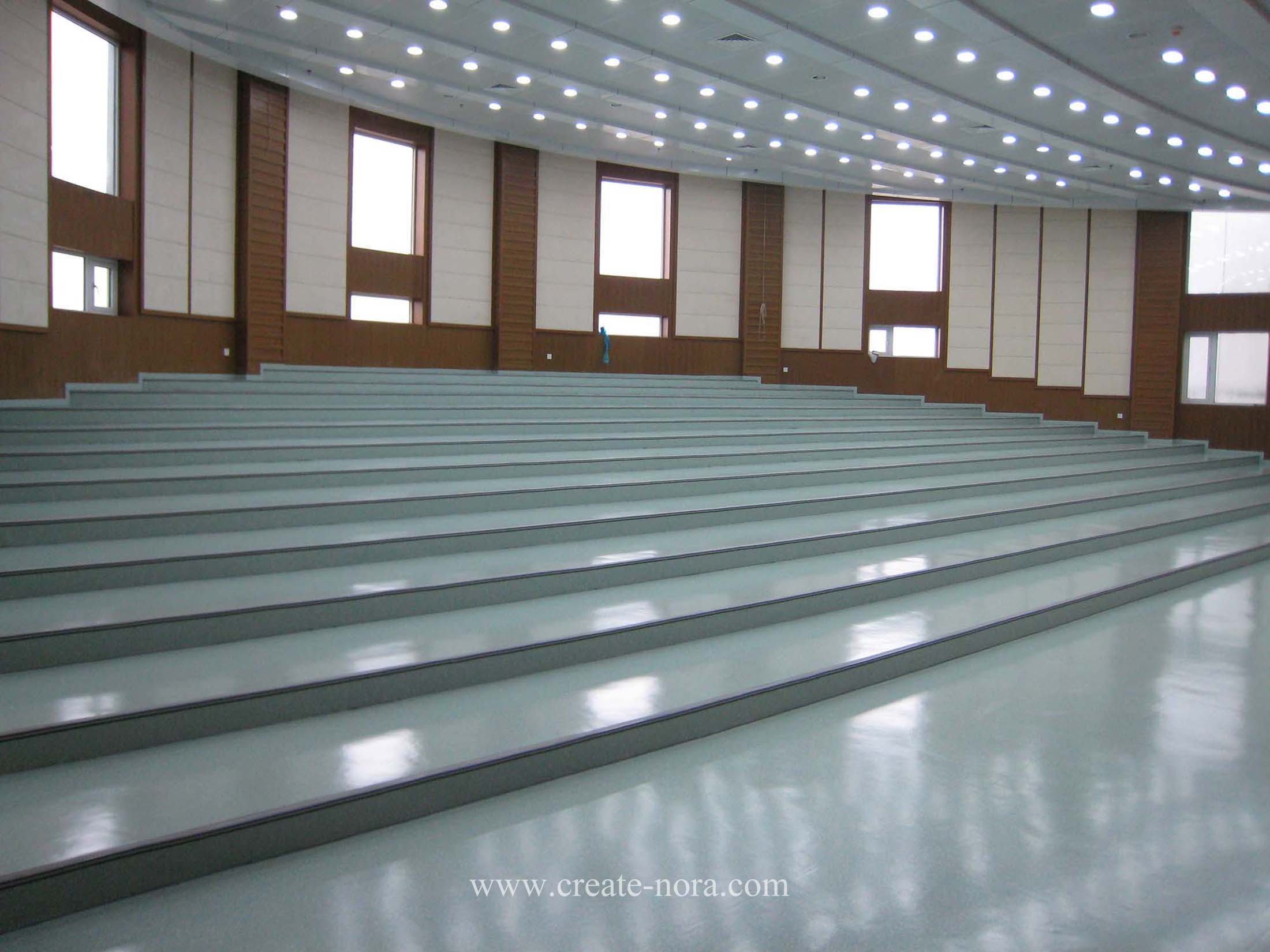 the photo of nora rubber flooring in Xiangyang Power Generation Co.,Ltd 1